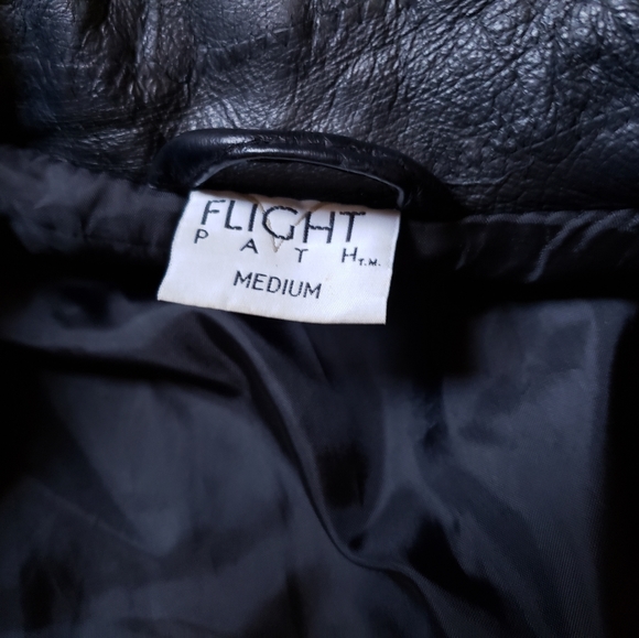 Leather Patchwork Coat - Picture 4 of 8